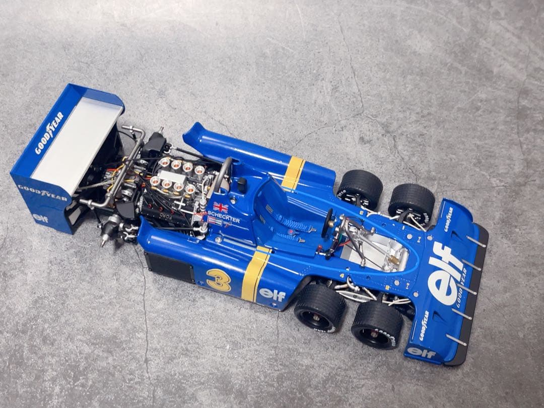 限定1500台 TSM 京商 1/18 タイレル P34 1976 日本GP