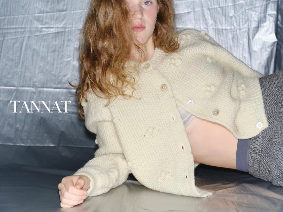 【TANNAT】T/T mittipo button cardigan