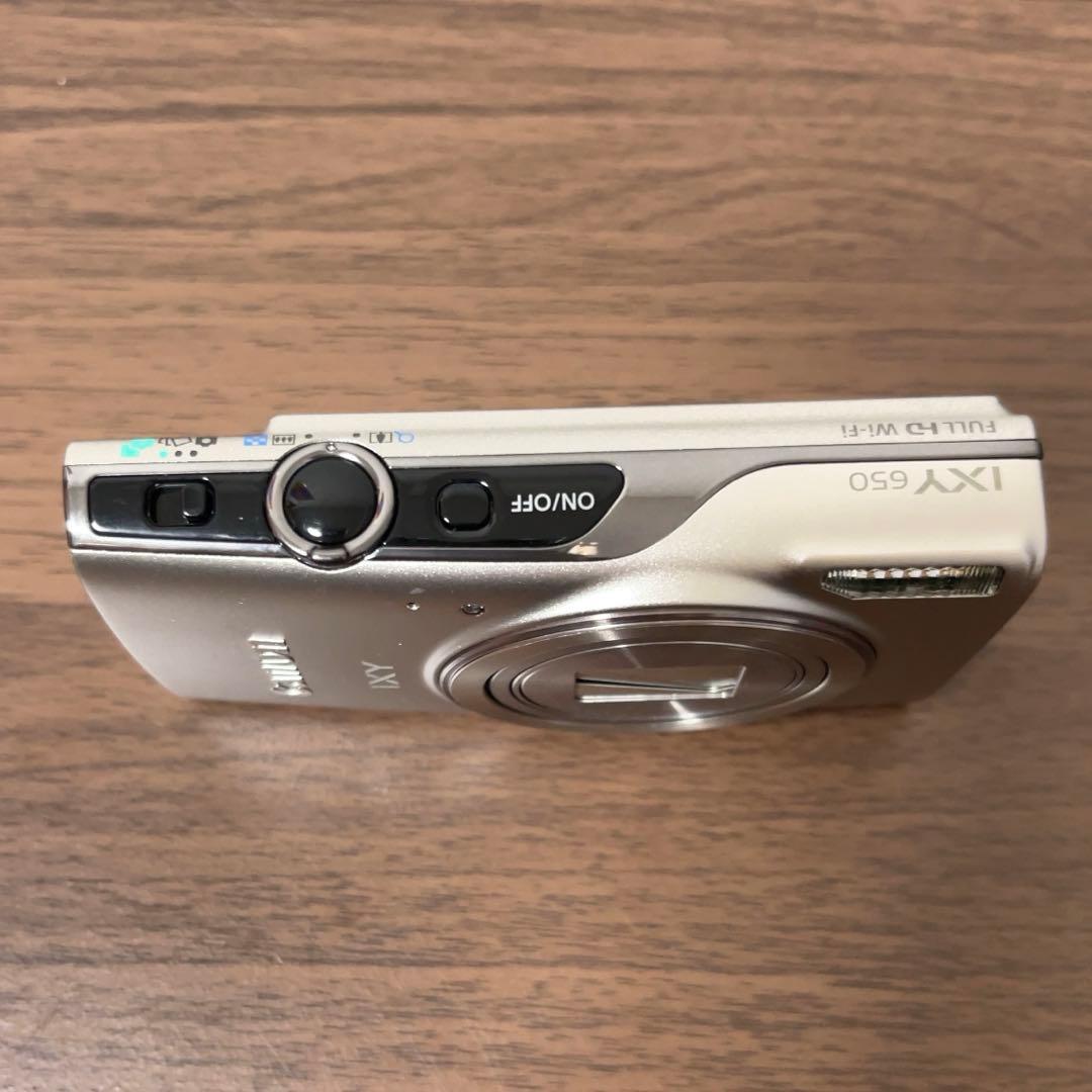 【美品】 Canon IXY650 純正充電器 純正バッテリー リングストラップ