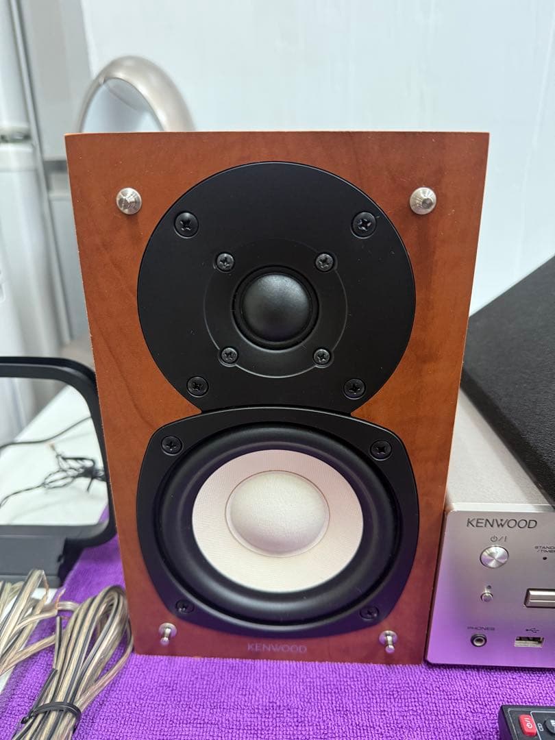 動作良好KENWOOD コンパクトHi-Fiシステム K-5152020年製