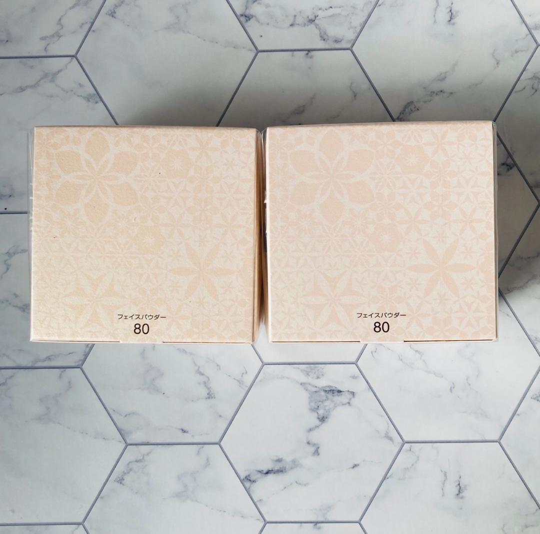 2個❤極上の透明感を演出♪❤コスメデコルテ フェイスパウダー #80 20g
