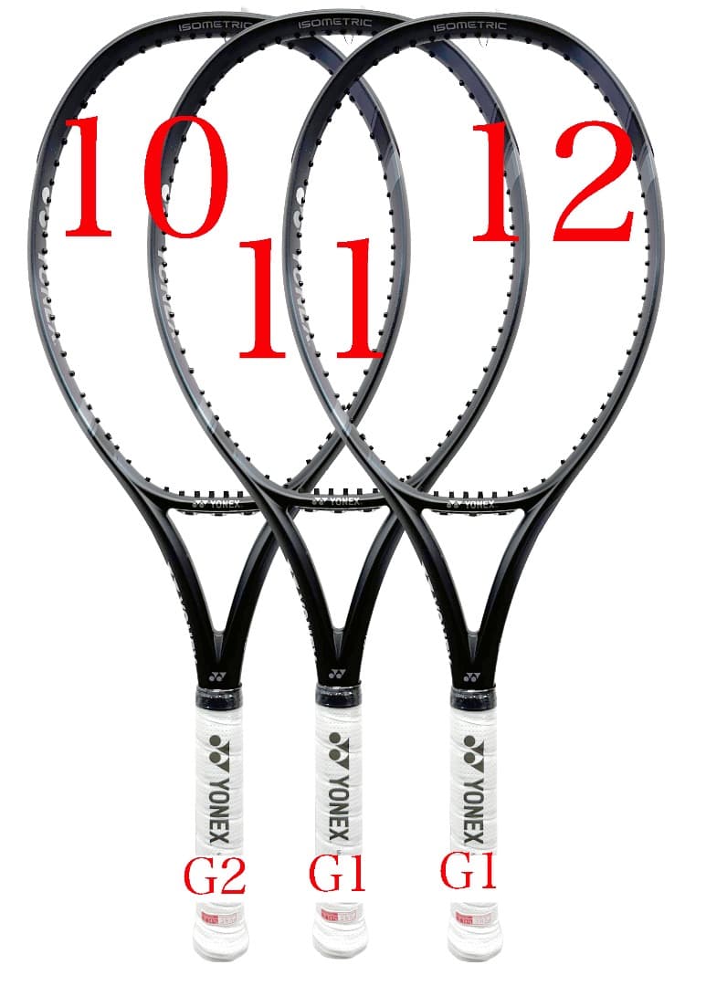 メル92328_YONEX EZONE 100L AQA 3本セット