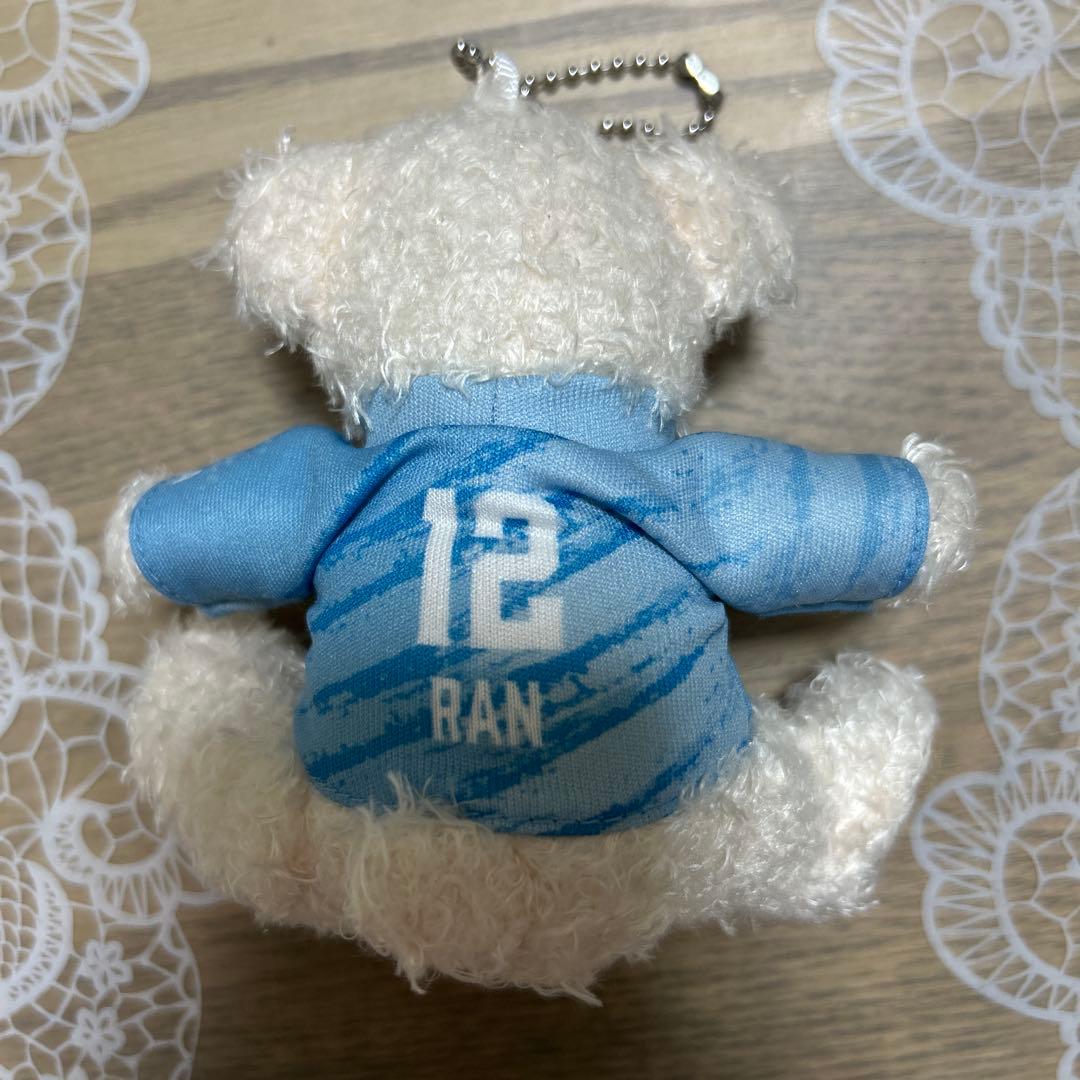 サントリーサンバーズ　2ndユニフォームベア　ホワイト水色　髙橋藍選手