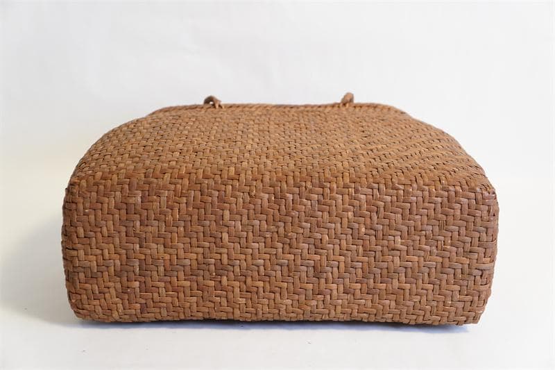 山葡萄　籠　カゴ　かごバック　やまぶどう 細ひご 中布と内ポケット付き