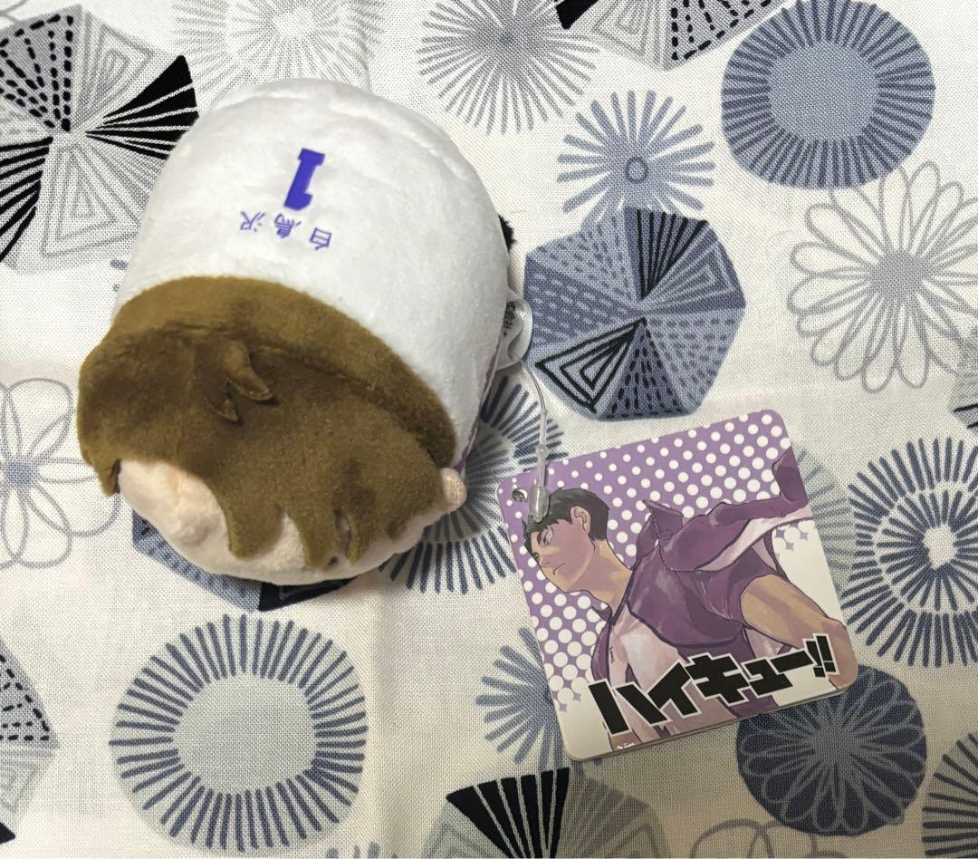 ハイキュー　のるキャラマスコット　牛島