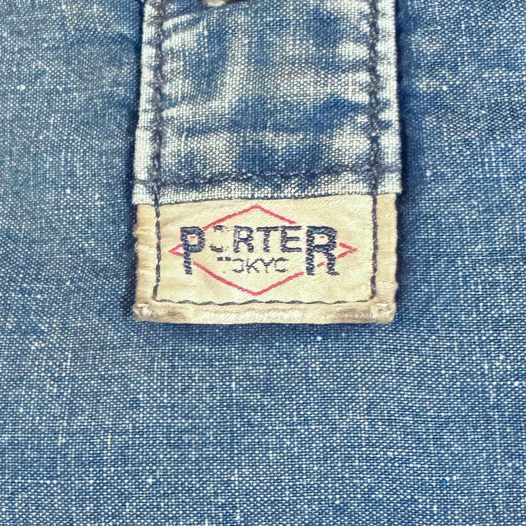 美品希少　初期ポーター　ビンテージ　80s　ボストンバッグ　2way　インディゴ