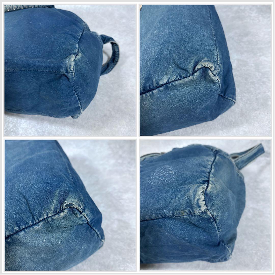 美品希少　初期ポーター　ビンテージ　80s　ボストンバッグ　2way　インディゴ