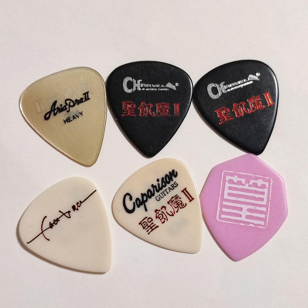 聖飢魔II　ACE LUKE　CANTA　ピック　セット　caparison