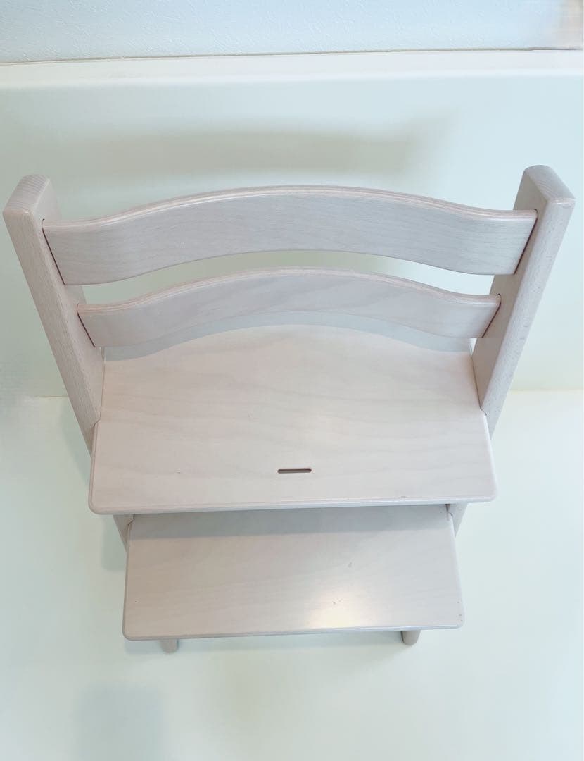 TRIPP TRAPP トリップトラップ　ハイチェア　ホワイトウォッシュ　美品
