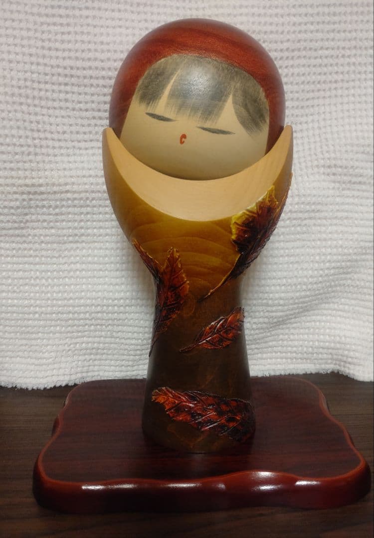 渡辺正雄　こけし どんぐりの宿　29センチ