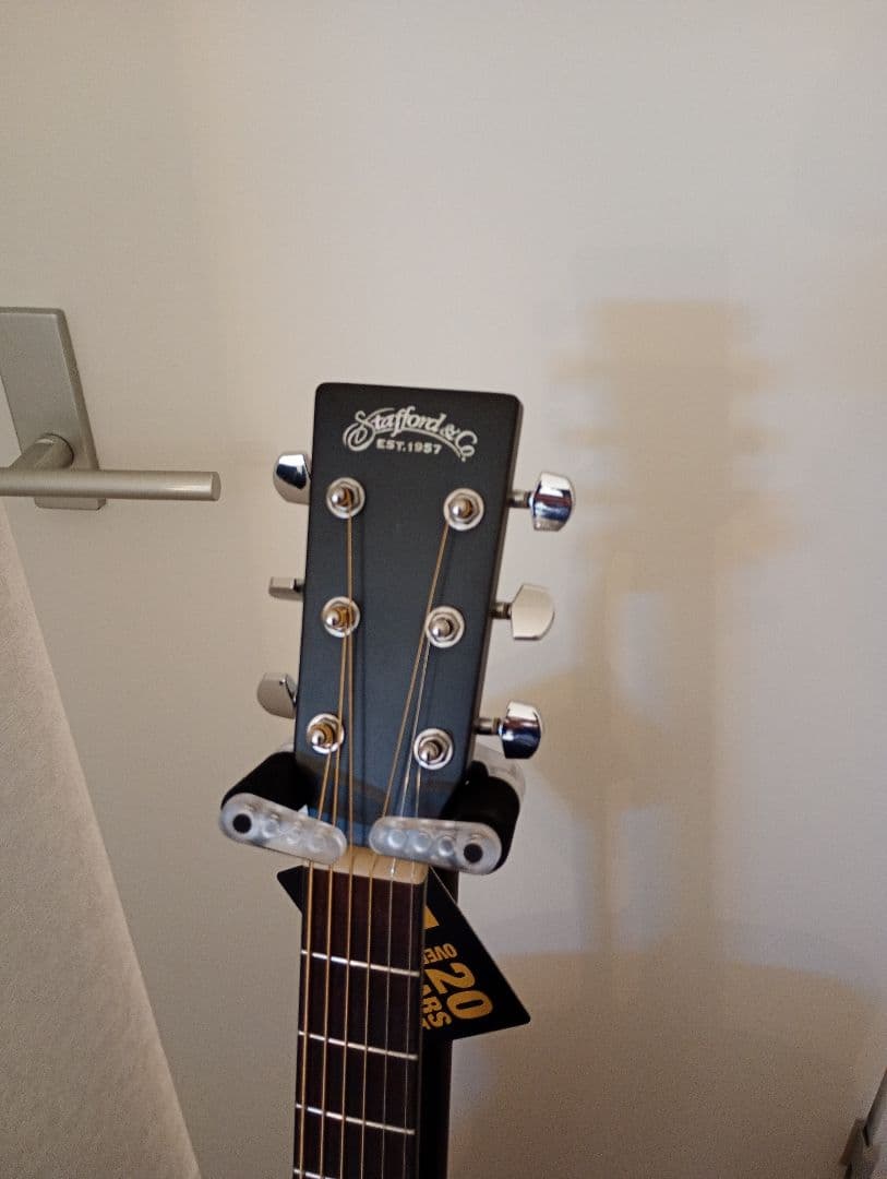 スタッフォード　SF3D stafford　マットブラック　ギター　エレアコ