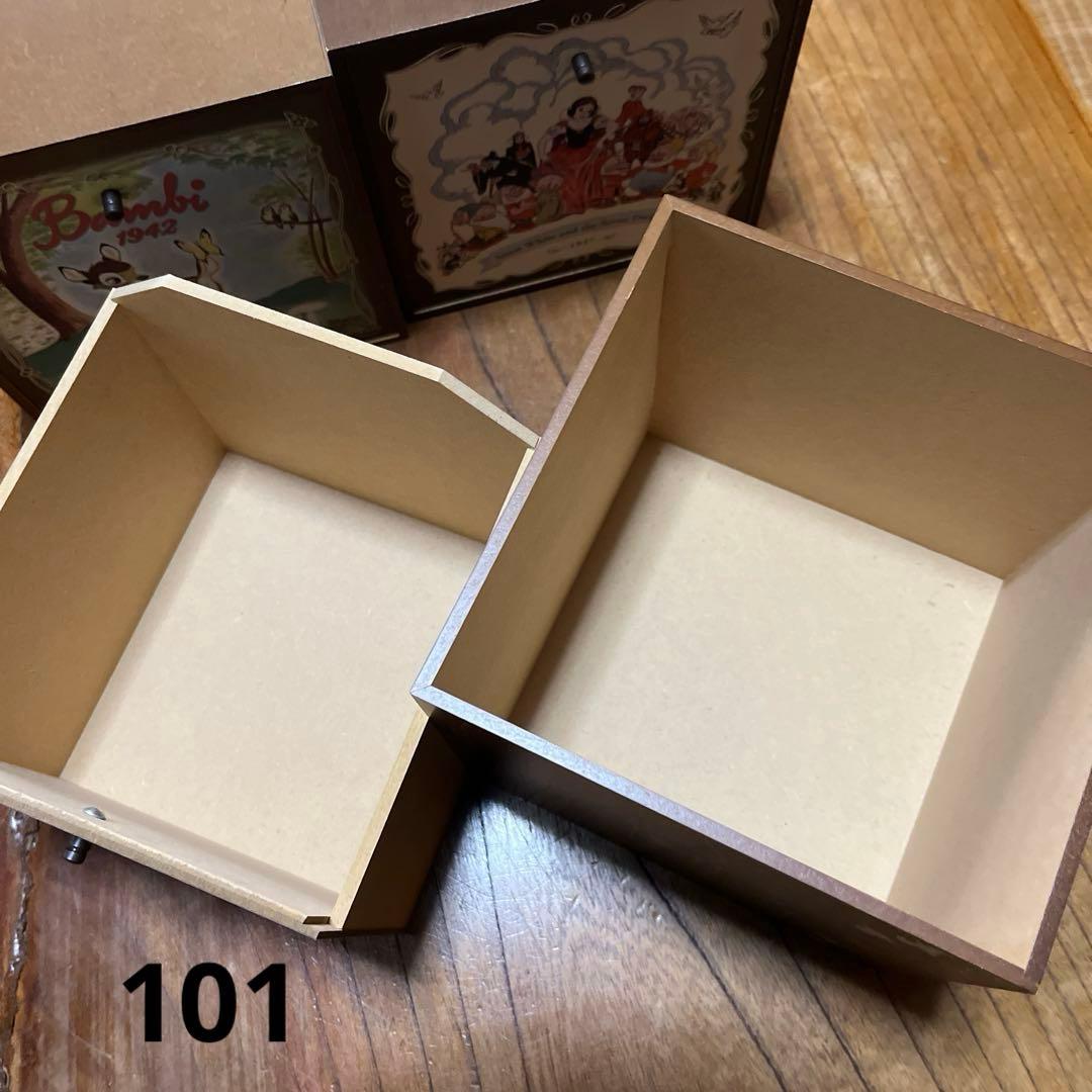 ディズニー　小物入れ　白雪姫と7人の小人　バンビ　101匹わんちゃん