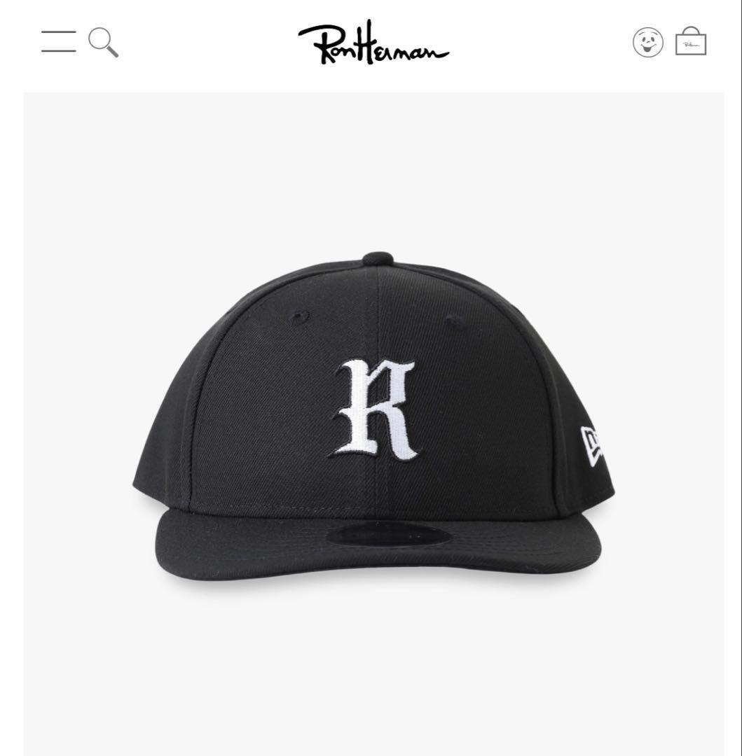 新品 9FIFTY スナップバックキャップ　ロンハーマン　ニューエラ ブラック