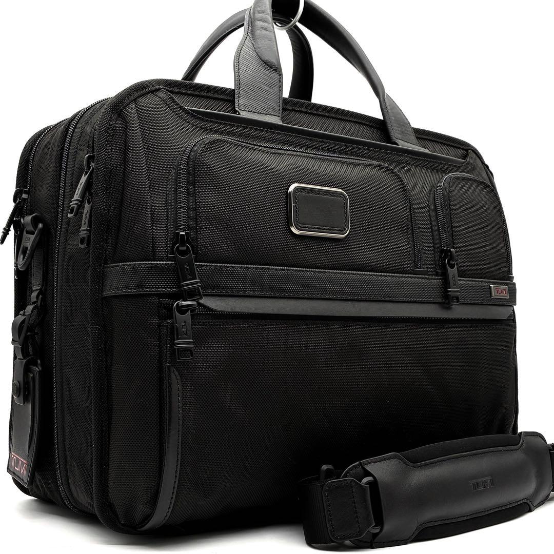 未使用保管品 トゥミ 2way アルファ3 ビジネスバッグ A4 PC可 黒