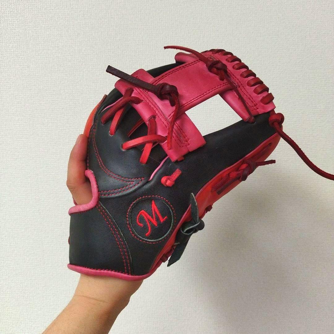 054 グラブワークス 美品 型良 硬式 内野手用グローブ