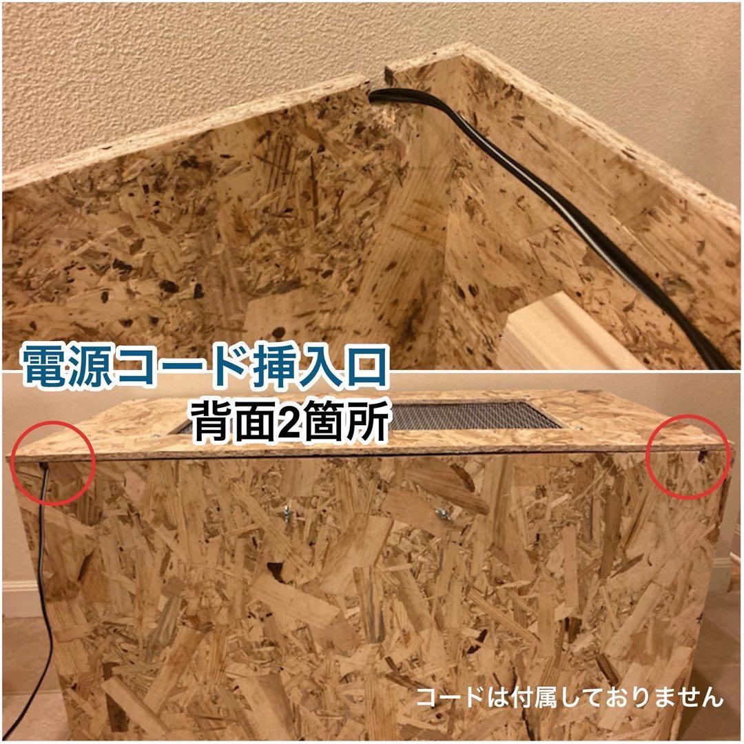 爬虫類ケージ　木製ケージ　フトアゴ　ハリネズミ プロフ必読　フルオプ送料込み