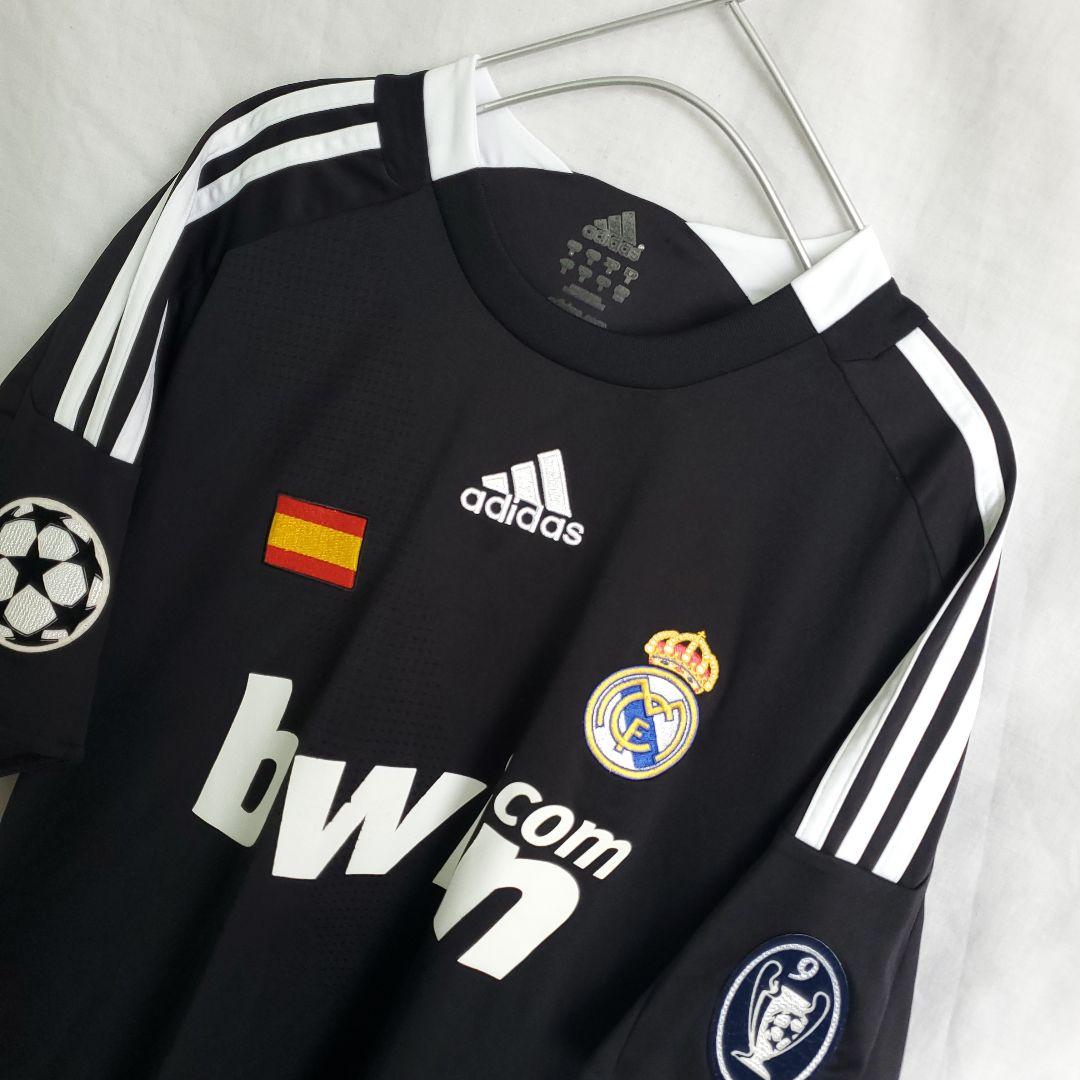 adidas レアル・マドリード08-09 アウェイ 正規品 黒 ユニフォーム