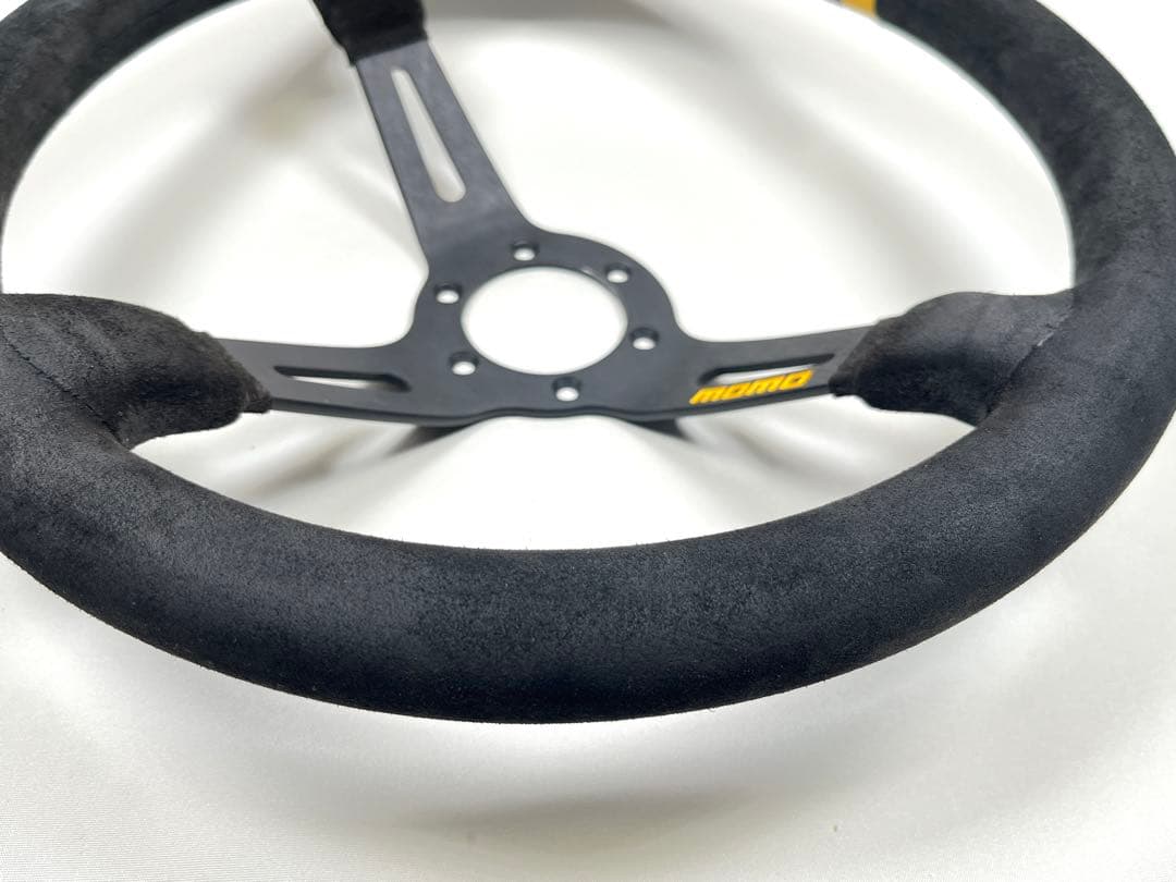 MOMO MOD.08 スエード 350mm M-60 90mmディープ 正規品