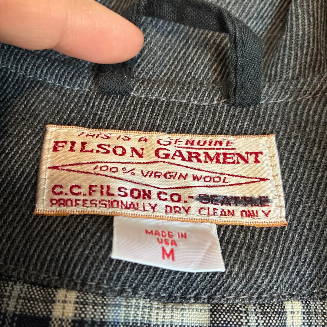 酢*様 USA製　フィルソン　ウィップコード襟付きベスト M ウール