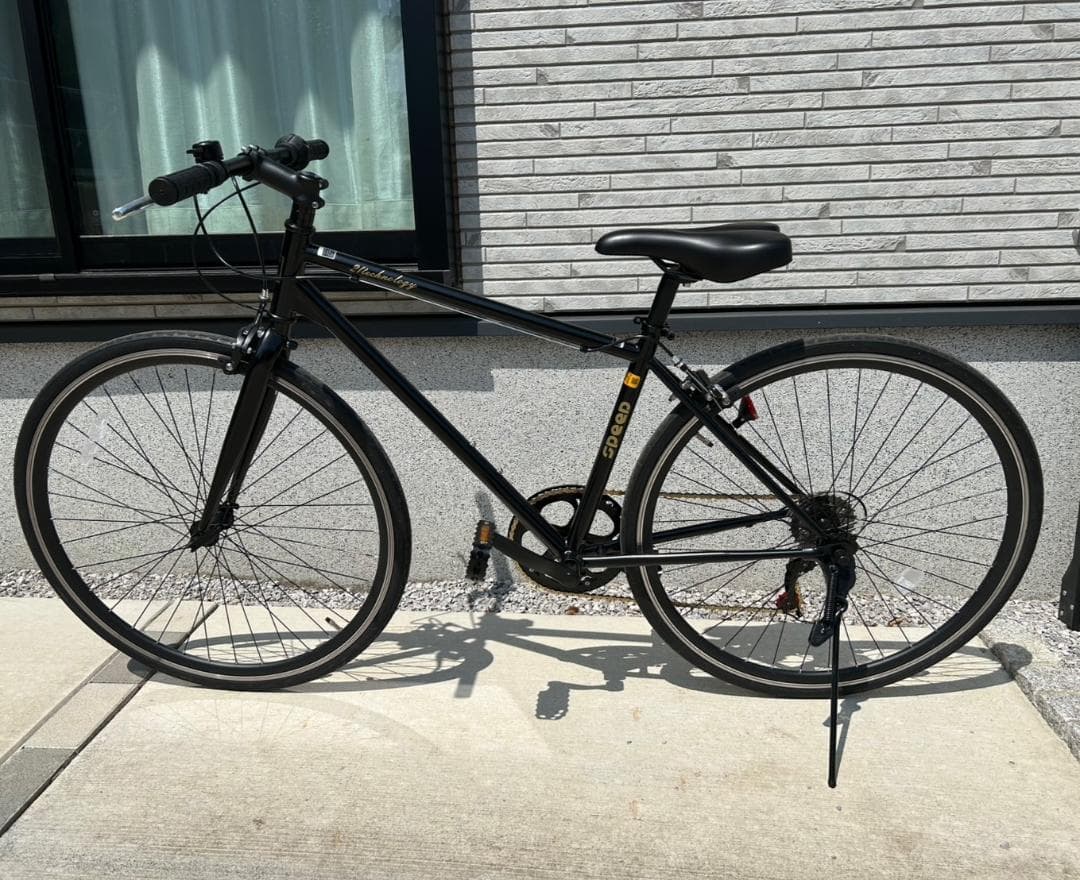 21technology クロスバイク マットブラック　CL266 ※引取り東京