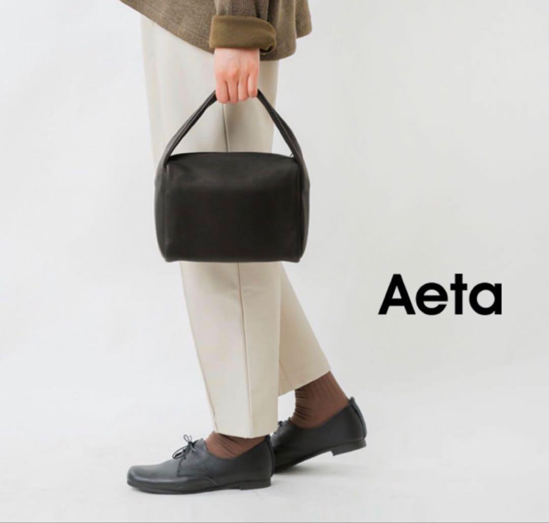 Aeta ディアレザーワンショルダースクエアバッグ