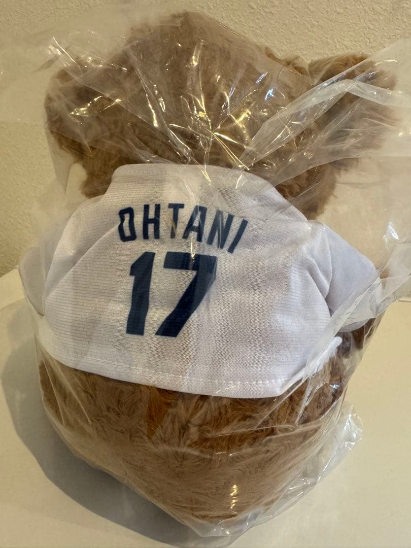 【MLB正規品】★ ふわふわベア ドジャース 大谷翔平 テディベア JAPAN