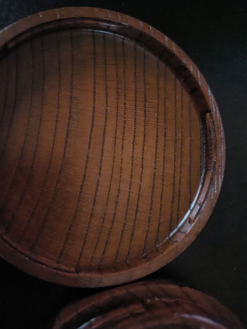 欅材旅香合　螺鈿龍蒔絵香合