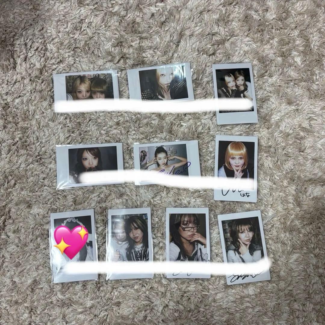 HAZE チェキ サイン かてぃ はな じゅり すずか