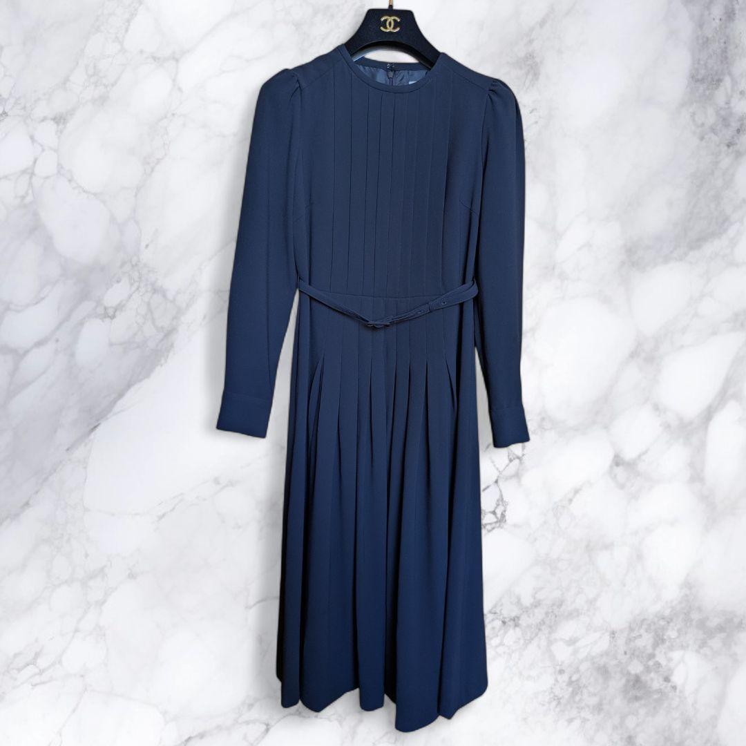 【美品】セルフォード フォーマル ネイビー ワンピース celford