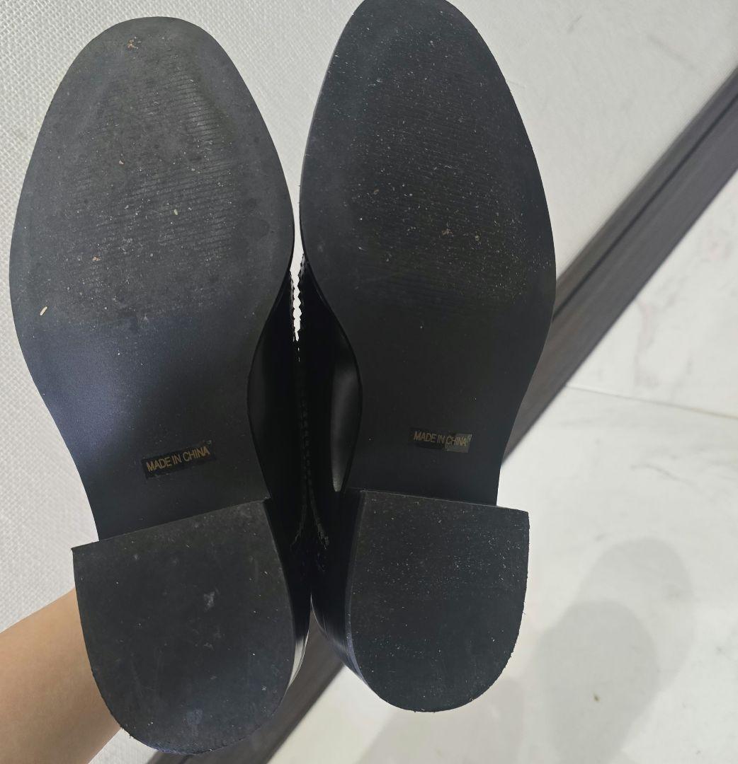 rim.ark Cut out wing tip shoes　ボートネックネット