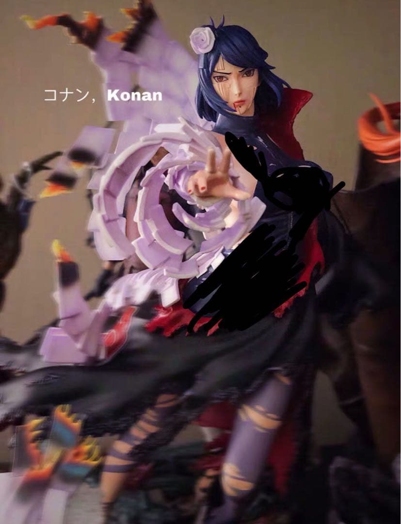 NARUTO ナルト コナン 1/7 ガレージキット ガレキ スタチュー ②