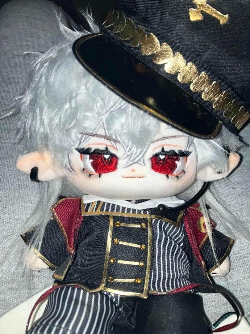 【オーダー骨入り】着せ替えぬいぐるみ　20cm　葛葉　にじさんじ　くろのわ　叶