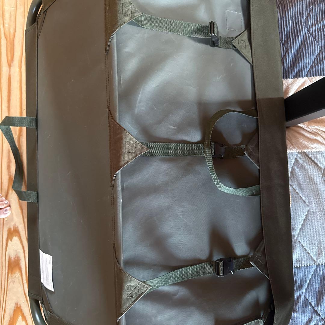 DOD ダークグリーン 二人掛けベンチ　着払い