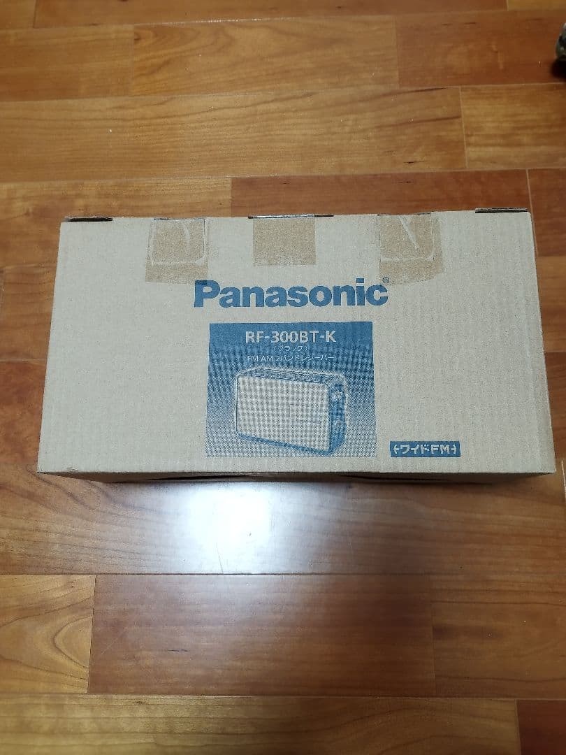 【新品未使用】Panasonic RF-300BT-K ラジオ