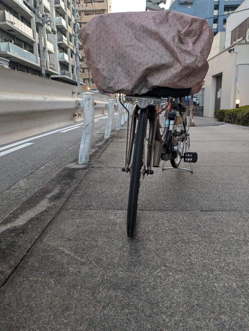 電動アシスト自転車 ブラウン 、引き取り出来る方
