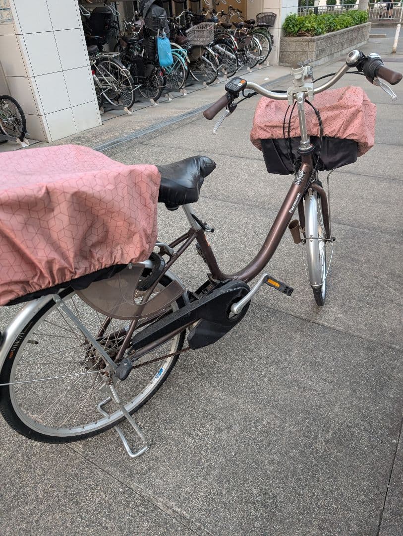 電動アシスト自転車 ブラウン 、引き取り出来る方