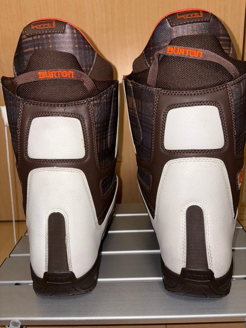 Burton スノーボードブーツ ブラウン/ホワイト