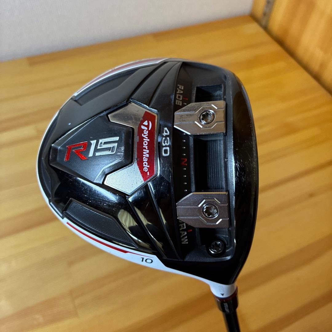 TaylorMade R15 430 ドライバー 10度 ➕シャフト3本付属