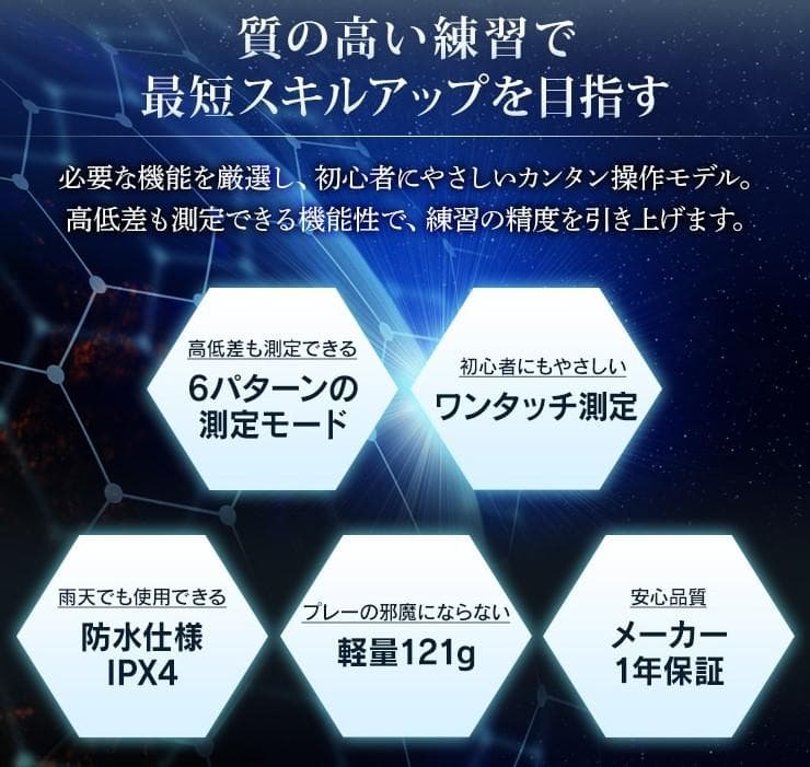 アイリスオーヤマ ゴルフ レーザー距離計 高速測定 YS20-OLH B