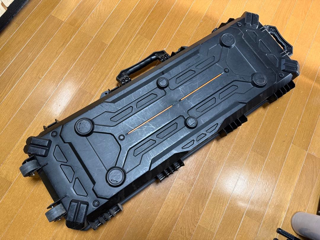 ライフルケース　ライフル　モデルガン　ハードケース　メーカー不明　ミリタリー