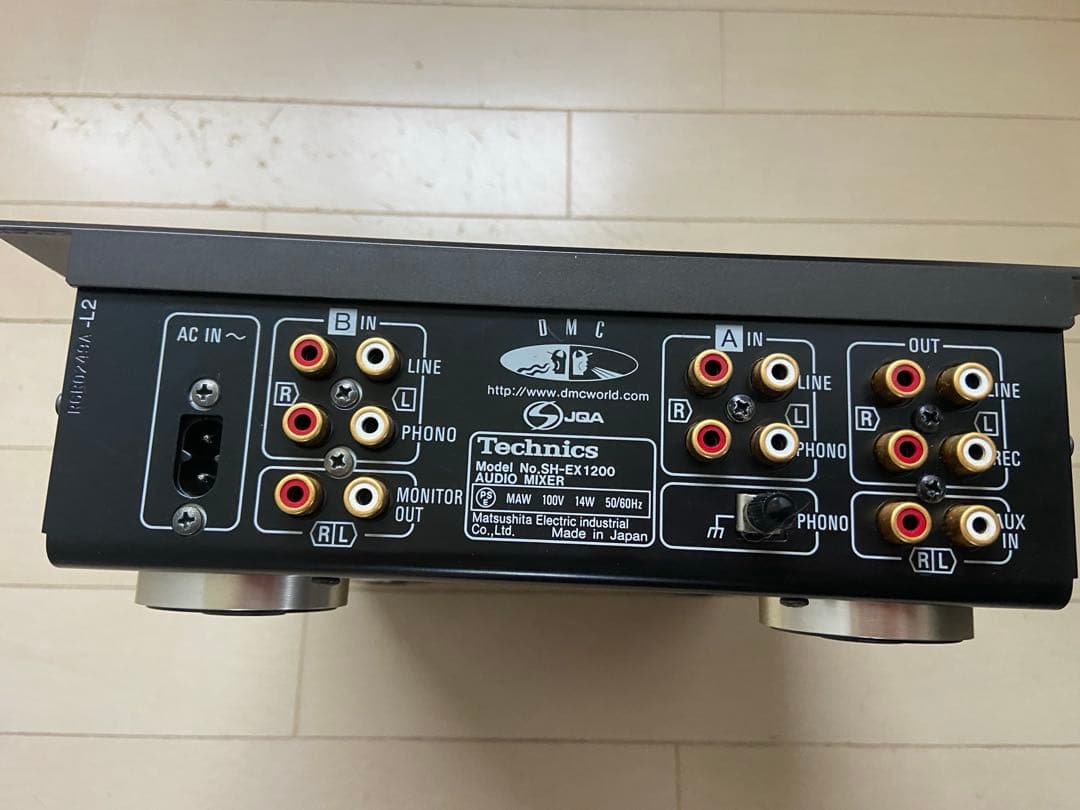 整備済み美品　technics sh-ex1200 DJミキサー
