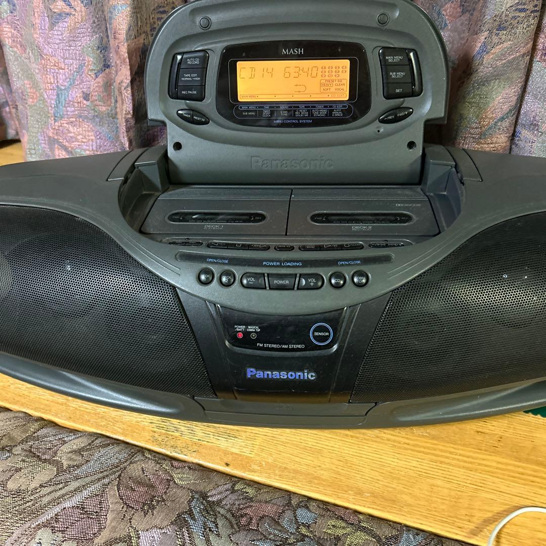 Panasonic MASH CD・カセットデッキ