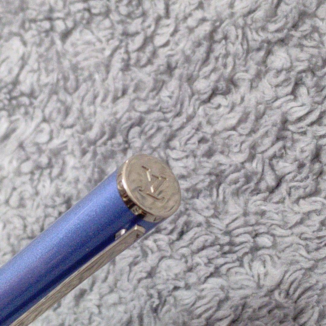 インク新品 ✨️ LOUIS VUITTON ボールペン 水色 ツイスト式