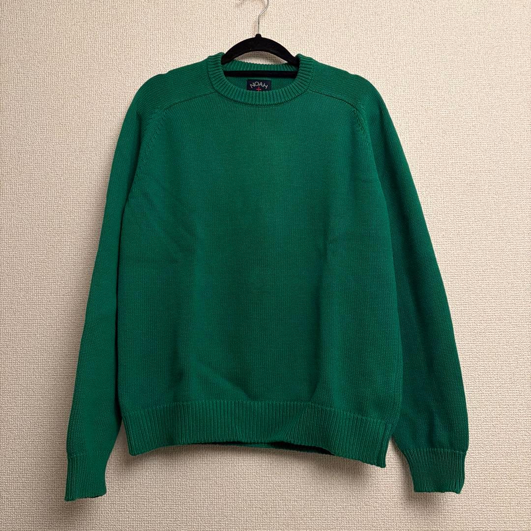 NOAH グリーンニットセーター Sサイズ