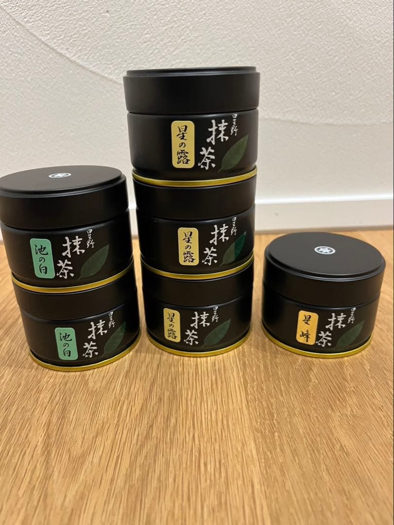 星野製茶園　八女産 抹茶 20g 6個セット 星の露　星峰 池の白