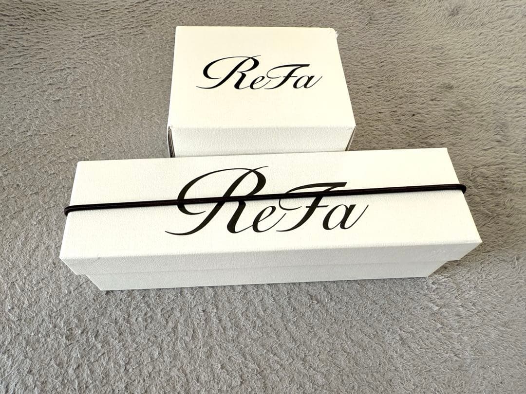 ReFa リファ フィンガーアイロン ST ピンク ＆ 専用ホルダー 2点セット