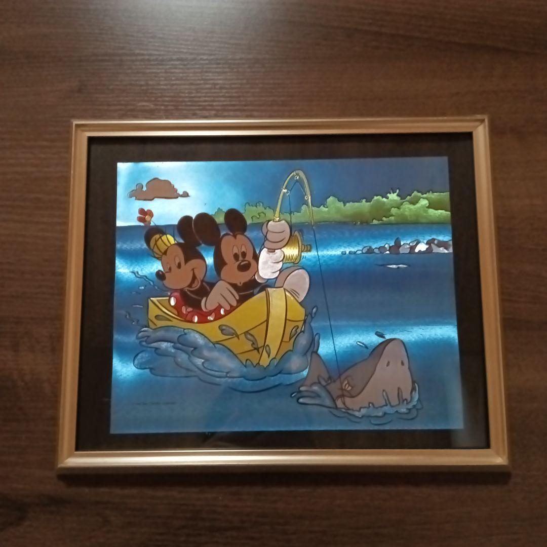 【超貴重】【ディズニー】『ミッキー ミニー』 アンティーク エッチングアート
