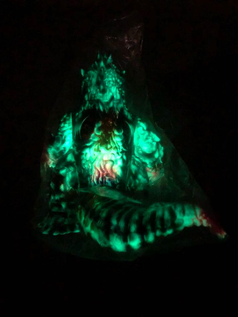 PLANETX JUNKZILLA BLObPUS彩色版 蓄光 GID ソフビ