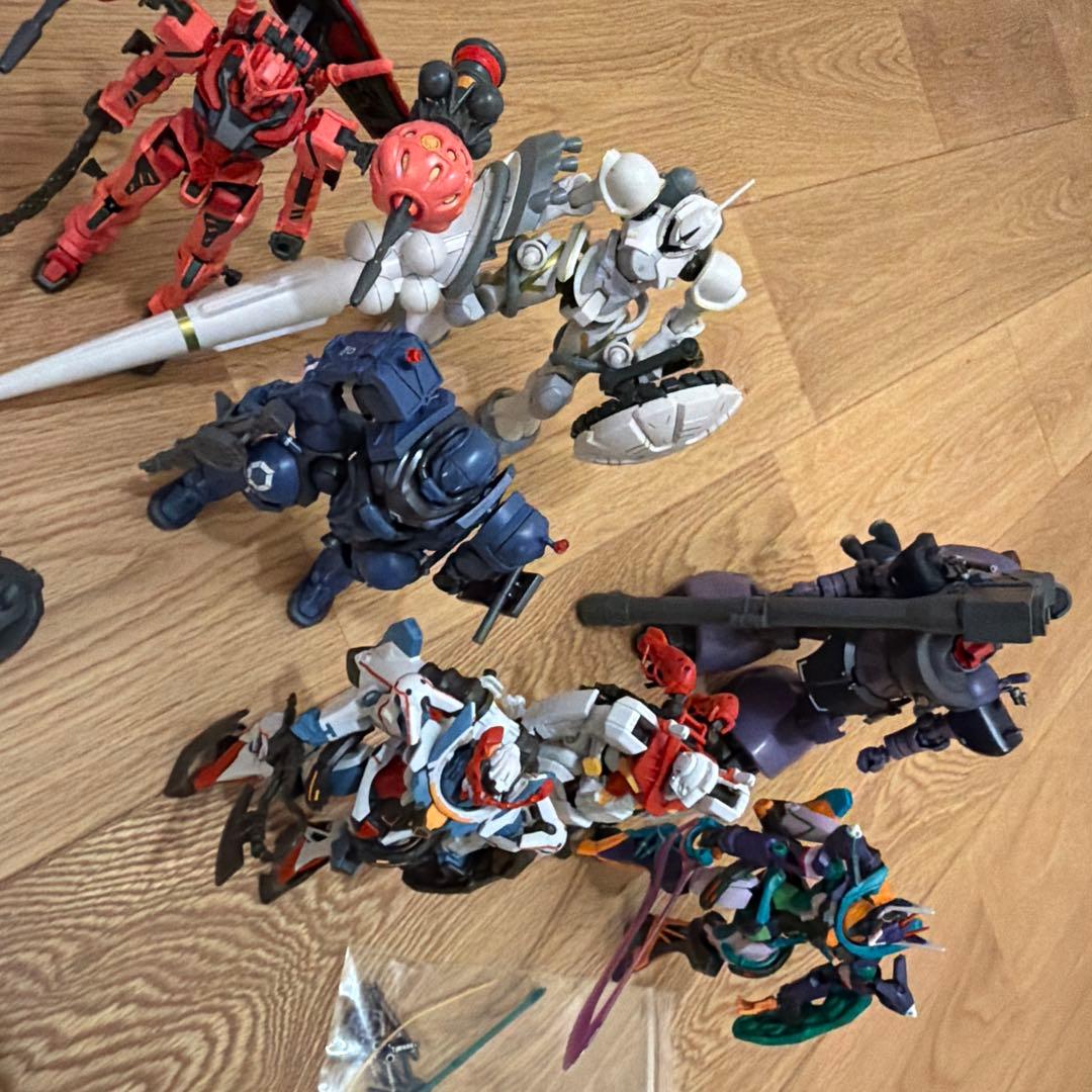 【組立済】HG ジークアクス 7体セット