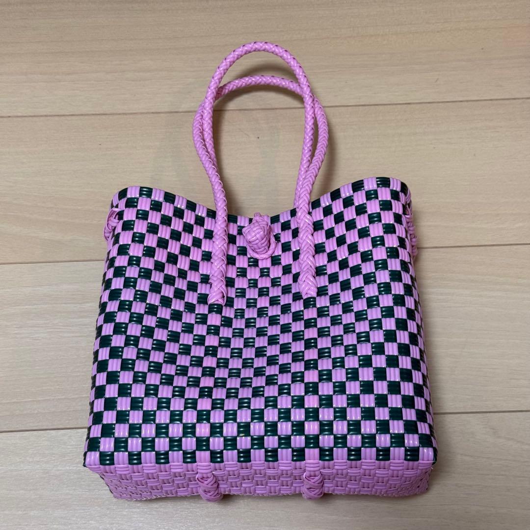 mekearisa メケアリサ　gummybag　s ピンク グリーン 70's